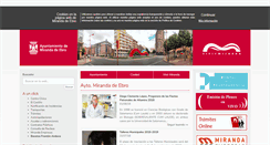 Desktop Screenshot of mirandadeebro.es
